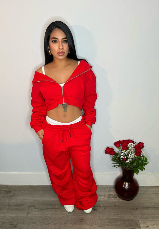 Fall In Love Joggers Set